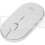 Мышь беспроводная Logitech Pebble M350 белый, 1000 dpi, радиоканал, Bluetooth, USB, кнопки - 3, фото11