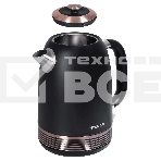 Чайник электрический Hyundai HYK-S4501 1.7л. 2200Вт черный/бронзовый (корпус: нержавеющая сталь/пластик), фото9