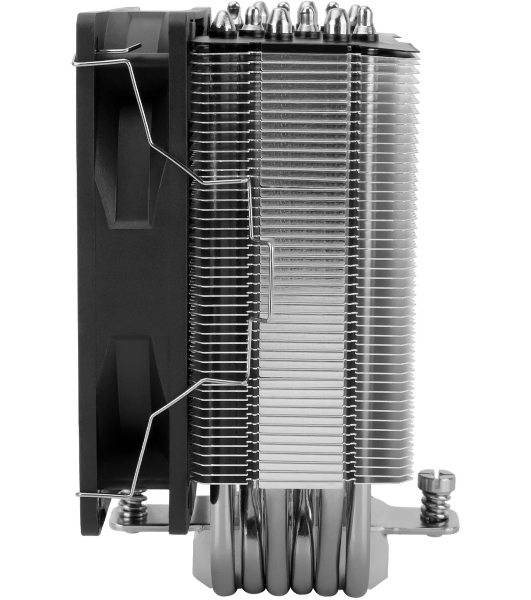 Устройство охлаждения(кулер) Thermalright Burst Assassin 120 SE ARGb Soc-AM5/AM4/1200/1700/1851 серебристый/черный 4-pin 25.6dB Al+Cu 510gr Ret (BA120-SE-ARGb)