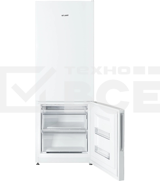 Холодильник Atlant ХМ-4611-101 белый двухкамерный 205/79 л морозилка снизу, капельная система