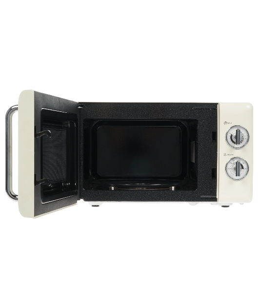Микроволновая печь Tesler MM-2045 бежевый, 20 л, 700 Вт, переключатели - поворотный механизм