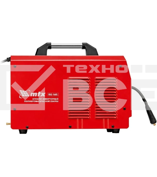 Аппарат инвертор. полуавтомат. cварки MIG-160S, 160A, ПВ 60%, катушка 5 кг MTX