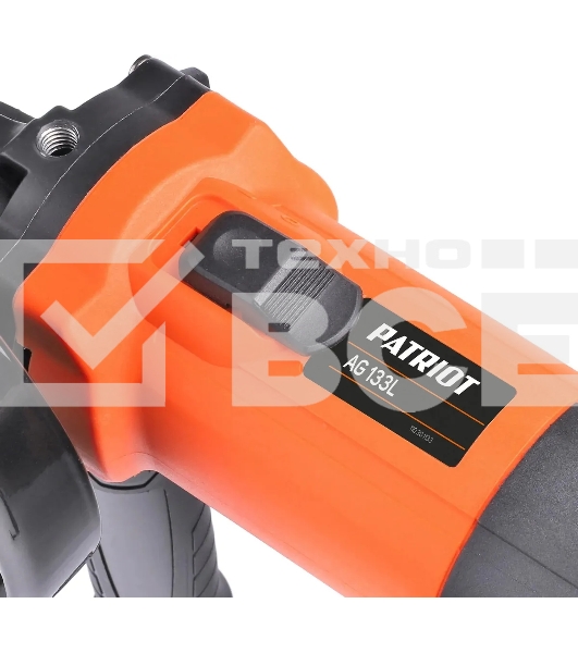 Угловая шлифовальная машина Patriot Optima AG 133L 860Вт 11000об/мин рез.шпин.:M14 d=125мм (110301133)