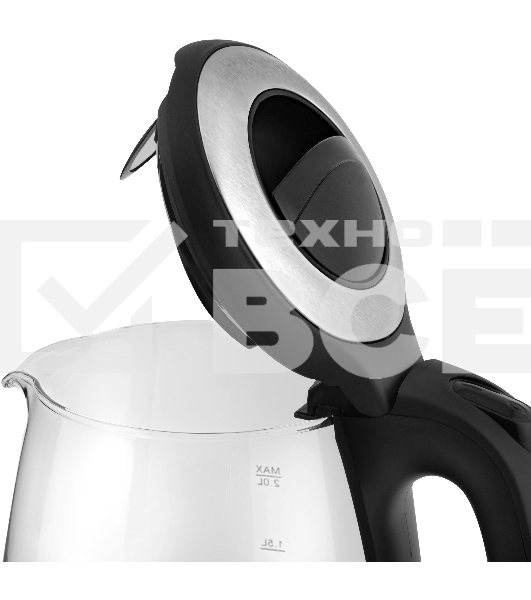 Чайник электрический Vitek VT-8800 2л. 2200Вт разноцветный корпус: стекло