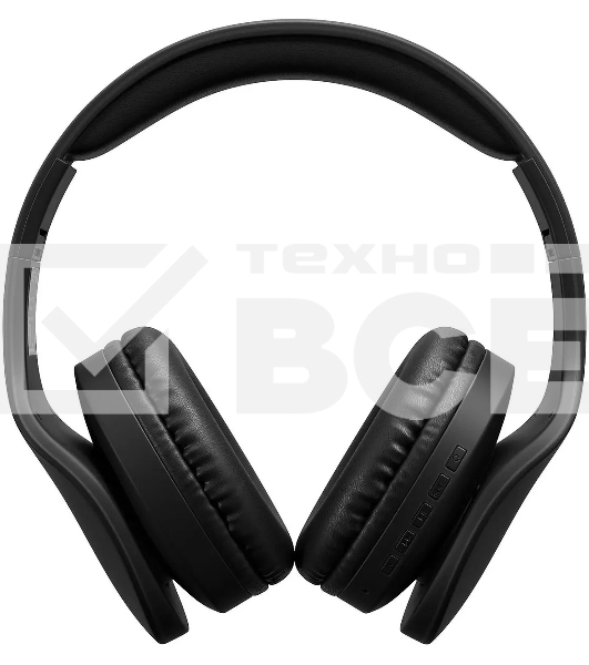 Гарнитура накладные Digma BT-17 черный беспроводные bluetooth оголовье