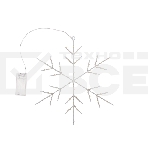 Светодиодная подвесная фигура Neon-night Снежинка на металлическом каркасе, цвет теплый белый, фото5