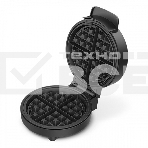Прибор для выпечки BQ ST1009 черный/стальной, WAFFLE. 1000 Вт, приготовление 4 вафель одновременно, антипригарное покрытие панелей Non-Stick PRO, равномерный нагрев, теплоизолированная ручка, противоскользящие ножки, 2 индикатора работы: нагрева и питания, фото3