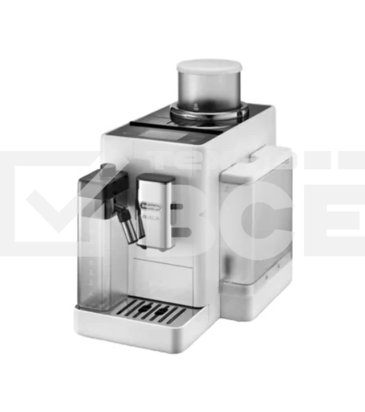 Кофемашина автоматическая DeLonghi EXAM440.55.W, белый, исп. кофе - молотый/зерновой, 1.4 л, 1450 Вт, 19 Бар