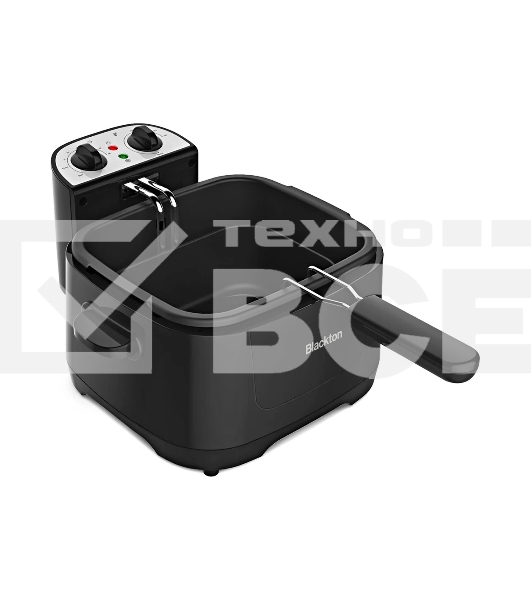 Фритюрница Blackton Bt DF1112 Black. Потребляемая мощность 2000 Вт/Мах. объем 3л/Параметры электропитания 220-240 В,50Гц/Класс защиты от поражения электрическим током Класс I/Регулировка температуры/Компактный размер/Быстрый нагрев до 90 градусов