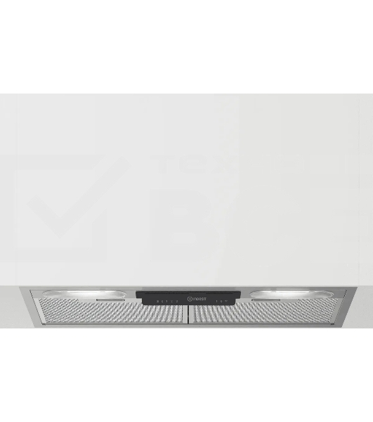Встраиваемая вытяжка Indesit INAE 52FLS X, 52 см.