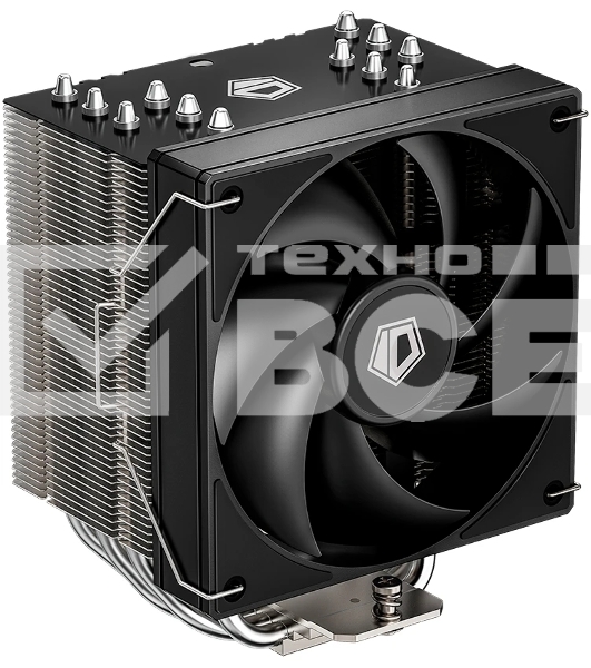 Кулер ID-COOLING SE-610-XT BASIC черный 120мм алюминий+медь 2000rpm 29.85db 4-pin 250W 151мм