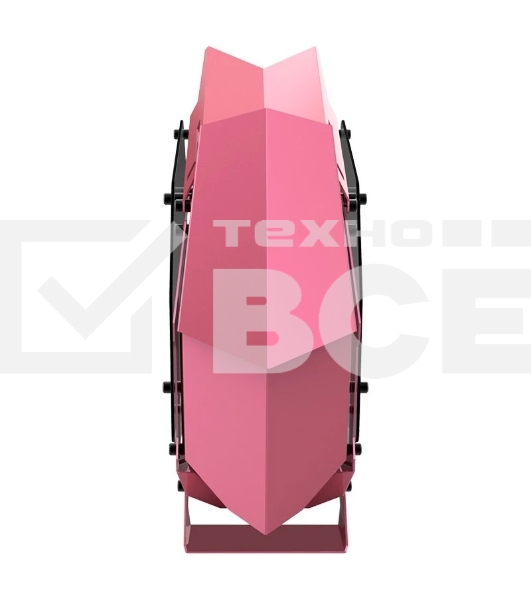 Корпус без блока питания JONSBO MOD-3, Full-Tower, TG, no fans, 2xUSB-A 3.0, EATX, ATX, mATX, mITX Pink