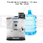 Кофемашина Kitfort КТ-7318 1400Вт серебристый/черный, фото3