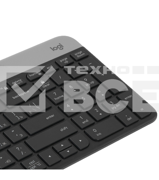 Клавиатура беспроводная Logitech K580 (920-009208) черный