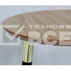 Столик кофейный SHEFFILTON SHT-CT17 дуб весенний/черное дерево/латунь (191695), фото6