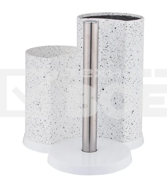 Подставка для ножей AGNESS 911-750 универсальная с держателем для полотенец