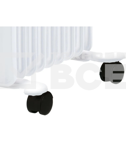 Обогреватель масляный Ballu Classic BOH/CL-07WRN (7 секций), белый, 1500 Вт, 20 м2, термостат