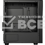 Компьютерный корпус без блока питания PCCOOLER LM300 ARGb BK, Flat Mid Tower, черный, TG, 0.45 SPCC, 1x120мм mATX, mITX 170/330/150мм 2x2.5