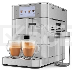 Автоматическая эспрессо-машина KitchenAid 5KES8558ESX, 2.2 л, одновременное приготовление двух чашек, 3 уровня крепости кофе, автоматическая очистка, автоматическая декальцинация, цветной дисплей, сенсорное управление, 40 рецептов, цвет нержавеющая сталь, фото5