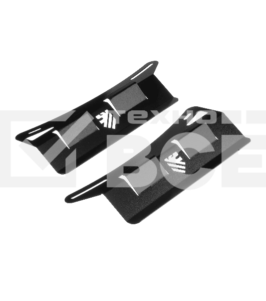 Расширители-подрезатели для снегоуборочных машин Denzel 97651-97652, 2 шт.