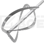 Комплект насадок для строительного миксера Denzel 2 шт., 220х560 мм, оцинкованные, хвостовик HEX13, фото3