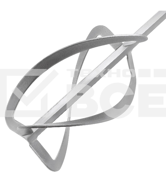 Комплект насадок для строительного миксера Denzel 2 шт., 220х560 мм, оцинкованные, хвостовик HEX13