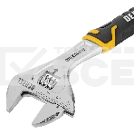 Ключ разводной Denzel 15742, 200 мм (раскрытие до 33 мм), CrV, с быстрым сбросом, кованый, TPR рукоятка, фото4