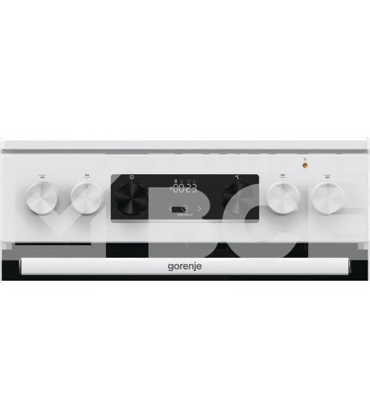 Плита электрическая Gorenje GEC5C42WG белый, конфорок 4 электрических, духовка 70 л, 50 см x 85 см x 59.4 см (без крышки)