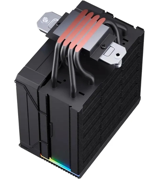 Устройство охлаждения(кулер) Bloody AC-12 ARGB Soc-AM5/AM4/1200/1700/1851 черный 4-pin 14-26dB Al+Cu 230W 582gr Ret (AC-12-ARGB230-BK)