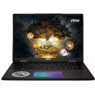 Ноутбук MSI Titan Dragon Edition 18 HX A2WJ-1251RU/18'/IPS/Core Ultra 9 290HX Plus/96Gb/4Tb SSD/NVIDIA GeForce RTX 5090 24Gb/Windows 11 Home/черный/3.6kg