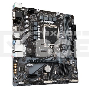 Материнская плата Gigabyte H610M H DDR4 Soc-1700 Intel H610 2xDDR4 mATX AC`97 8ch(7.1) GbLAN+VGA+HDMI