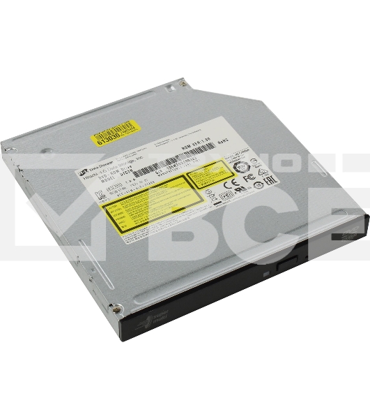 Оптический привод внутренний DVD-RW LG DTC2N slim черный SATA , 128мм х 12.7мм х 127мм (без рамки) oem