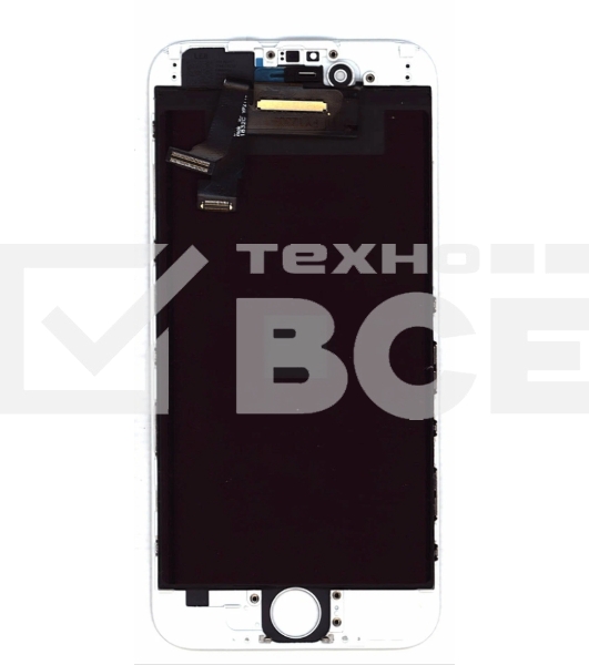 Дисплей Amperin для Apple iPhone 6 в сборе с тачскрином (IPS), белый