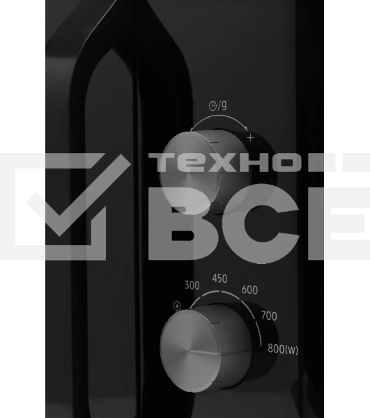 Микроволновая печь Samsung MS23K3614AW белый, 23 л, 800 Вт, переключатели - поворотный механизм