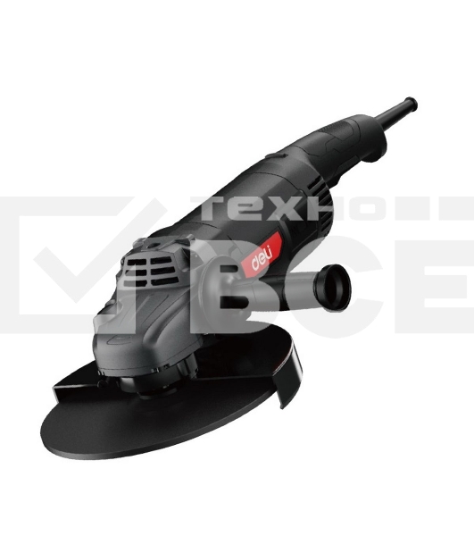 Угловая шлифовальная машина Deli DE-JM230-2E (2400Вт, 230мм, 6400об/мин, картон)