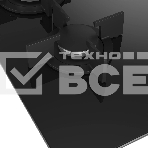 Газовая варочная поверхность Indesit INGT 61 IC/BK черный, фото3