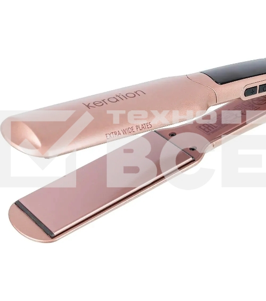 Выпрямитель для волос GA.MA X-Wide Digital Keration GI3032 59 Вт, 230 °С, золотистый