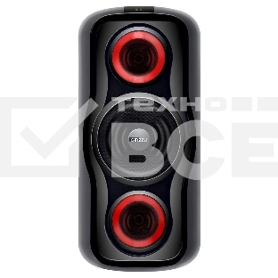 Акустическая система Ginzzu GM-233, Midi, BT/USB/TF/FM/MIC/ДУ