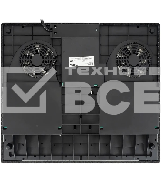 Индукционная варочная поверхность Hyundai HHI 6781 BG независимая, черный