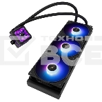 Водяное охлаждение для процессора Thermalright Frozen Warframe Pro 360 Black ARGB (360mm, Black, ARGB/ Fans: 3x120mm, 70.84CFM, 29.8dBA, 2000RPM/ Pump height 60mm, 23dBA, 3000RPM, Rad thickness 27mm/ S: 1200, 1700, 1851, 2011, 2066, 115X, AM4, AM5), фото14