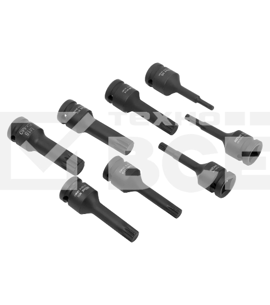 Набор торцевых головок Av Steel AV-726408 в комплекте 8 предметов