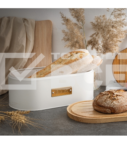 Хлебница TALLER TR-51979 Хюгге с крышкой-разделочной доской