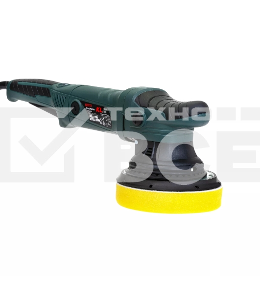 Профессиональная полировальная угловая машина KLPRO KLPJ7171 (720вт, 5000 об/мин, 150мм, орбитальное вращение)