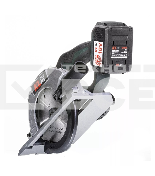 Профессиональная пила циркулярная бесщеточная KLPRO KLDAT18B-50 (18 В/5,0 А·ч)