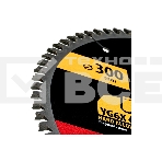 Пильный диск по ламинату Denzel ф300 х 30 мм, 80 зубьев 733887, фото5