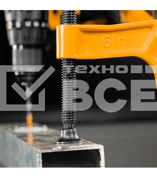 Струбцина Denzel G-образная, усиленная, 150 мм