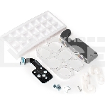 Холодильник DeLonghi DCS 19NFI IS DAMIANO серый двухкамерный 230/100л морозилка снизу, No Frost, фото2