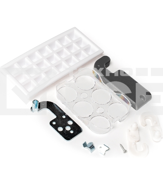 Холодильник DeLonghi DCS 19NFI IS DAMIANO серый двухкамерный 230/100л морозилка снизу, No Frost