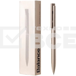 Ручка гелевая автоматическая Deli Nusign NS999ES GOLD, золотистый, d=0.5мм, черные чернила, коробка (1шт) пулевидный пишущий наконечник