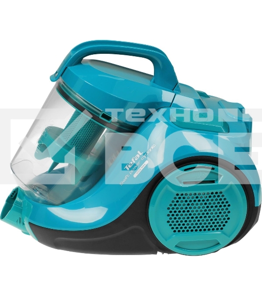Пылесос Tefal TW2922EA бирюзовый/черный, 750/2100Вт, уборка сухая, пылесборник контейнер 1.5л